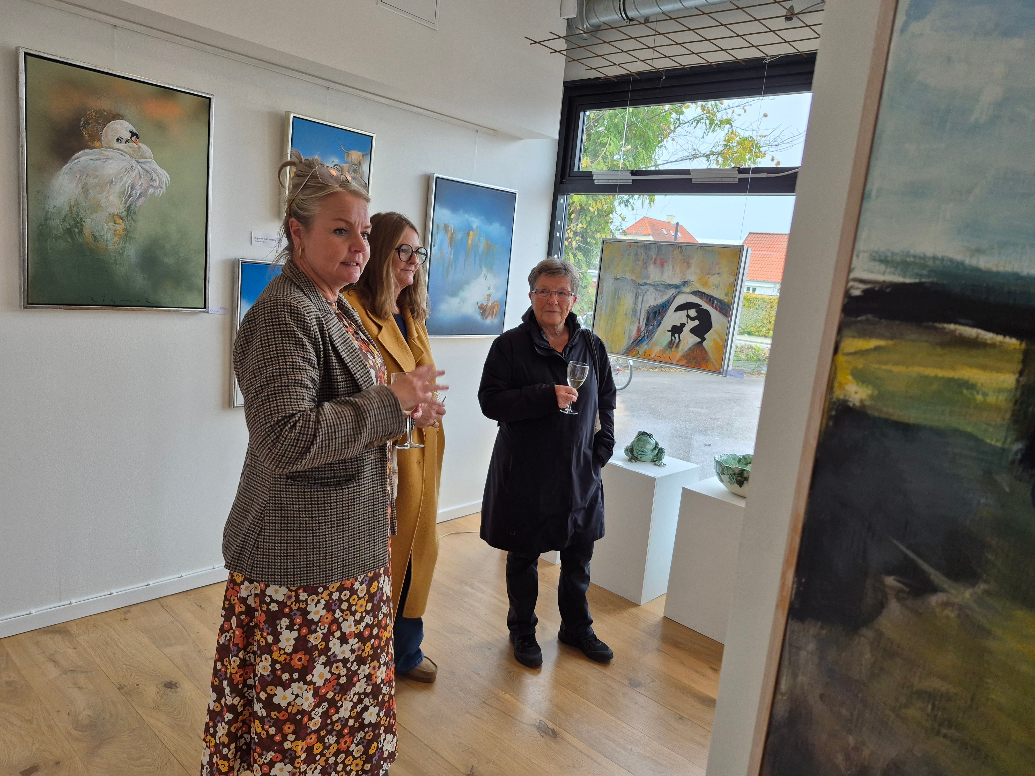 Gæstekunstner Tinie Hauch